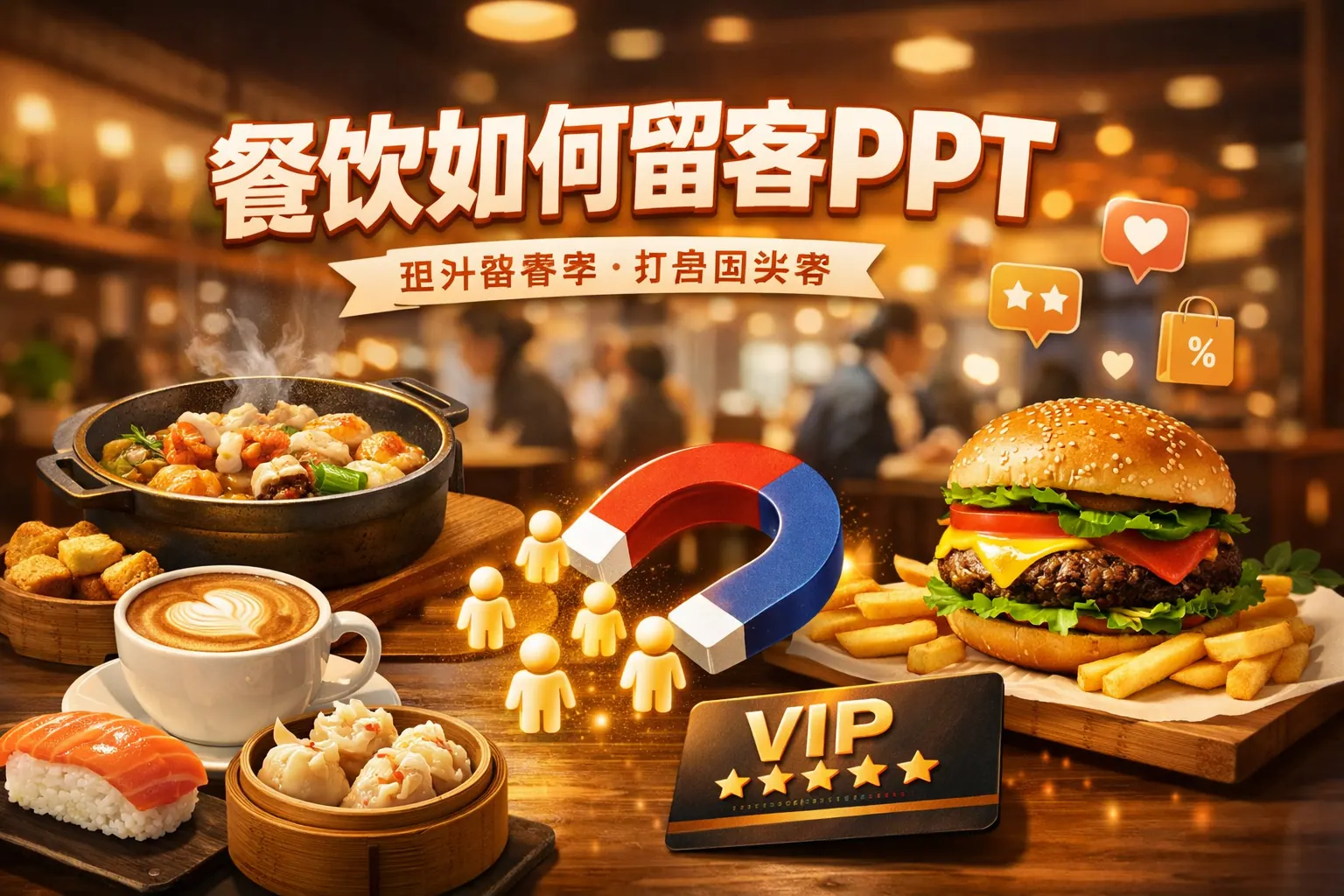 餐饮如何留客ppt