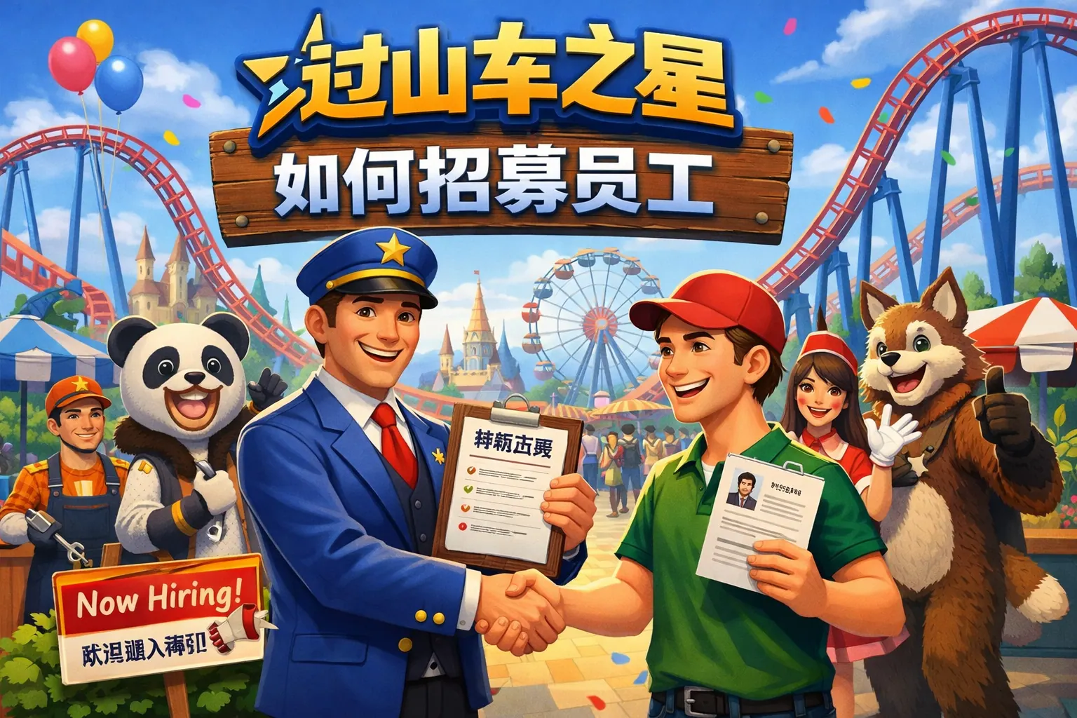 过山车之星如何招募员工