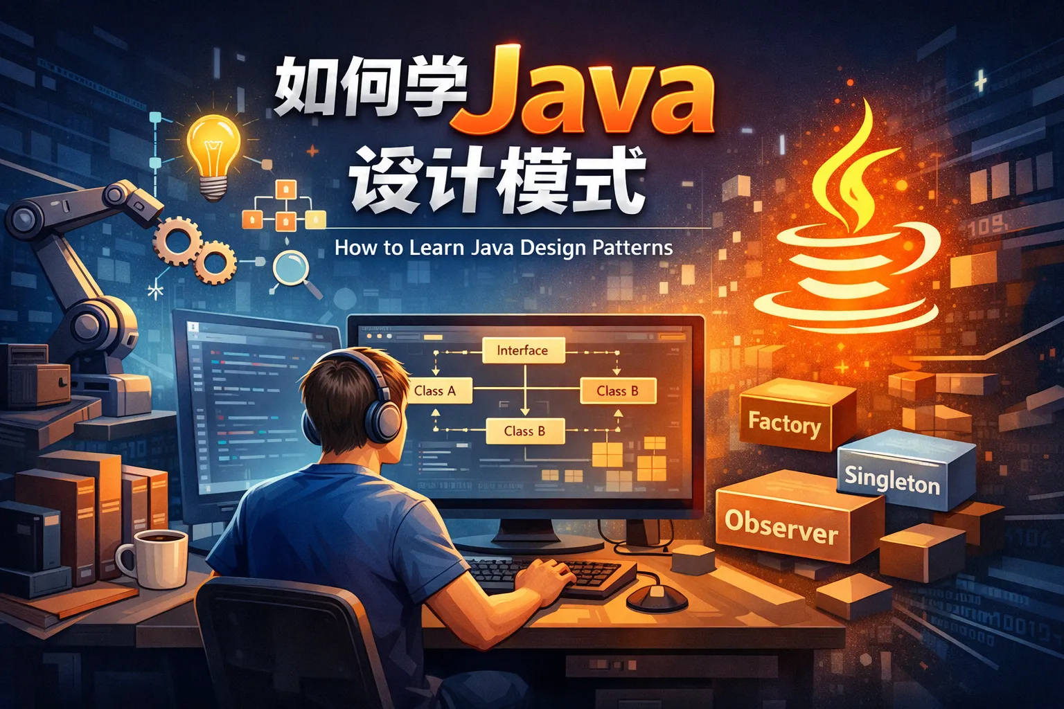 如何学java设计模式