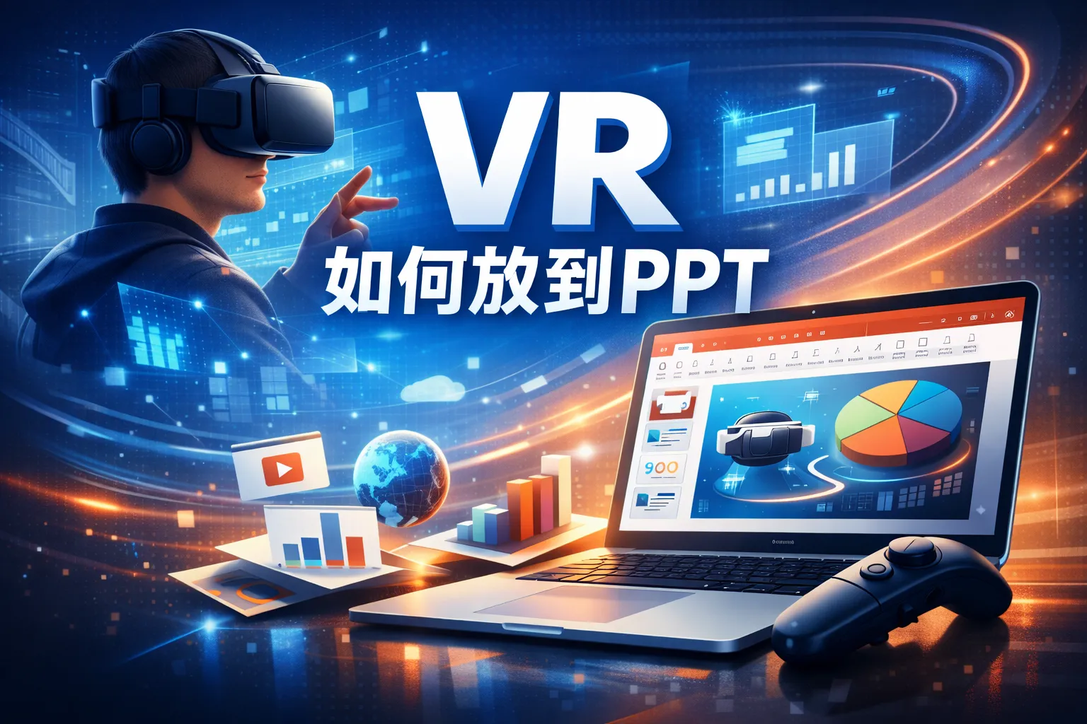 vr如何放到ppt