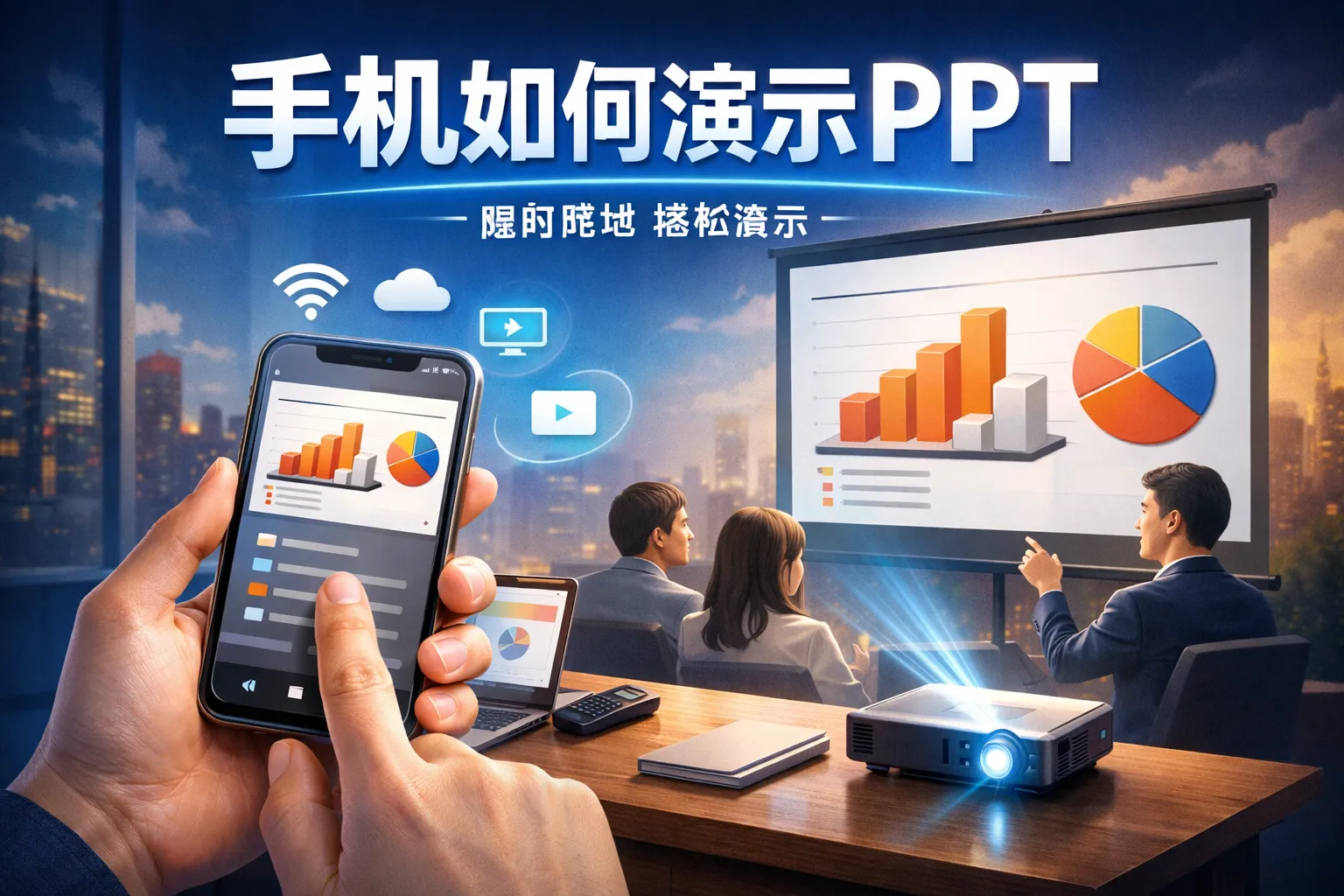 手机如何演示ppt