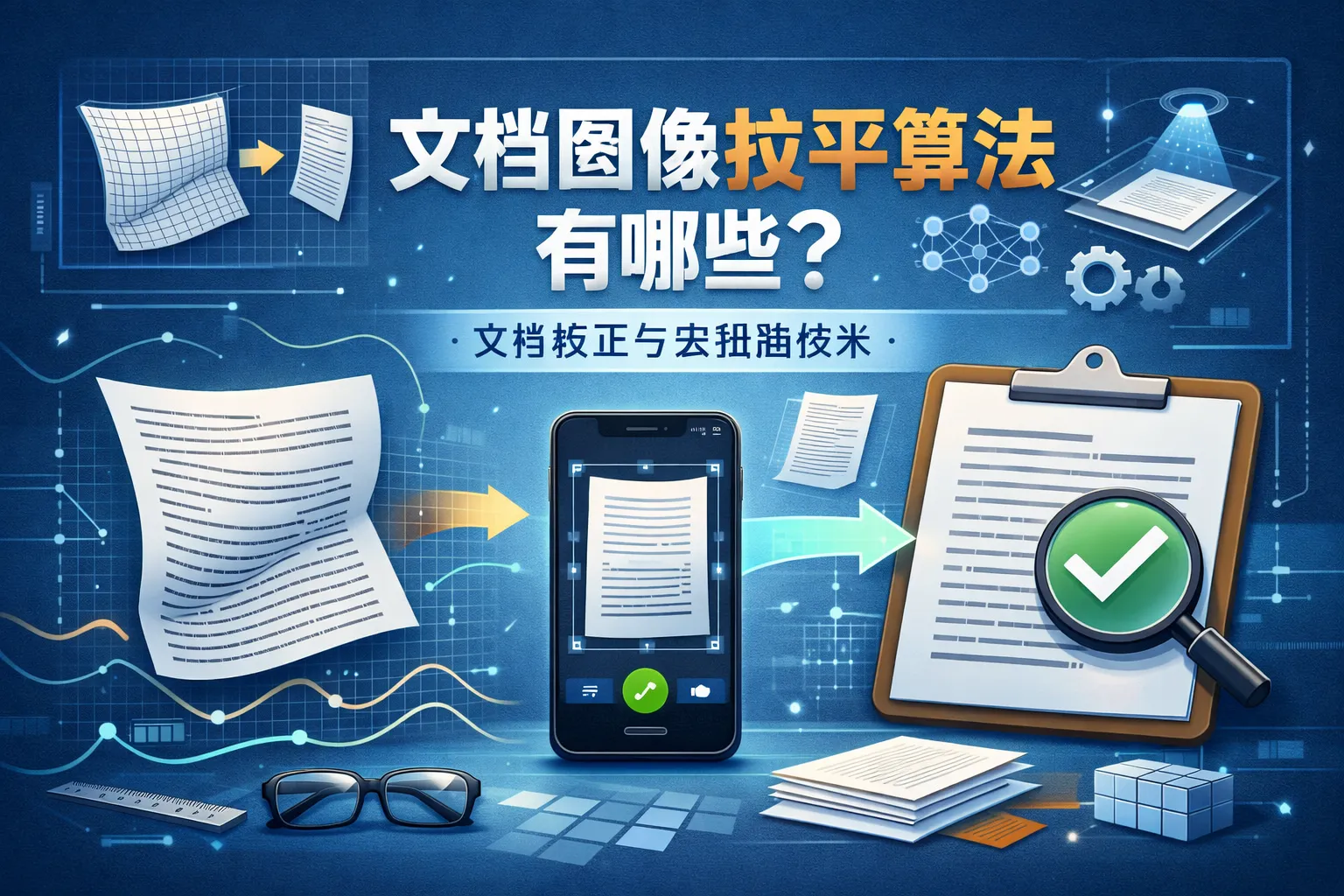 文档图像拉平算法有哪些