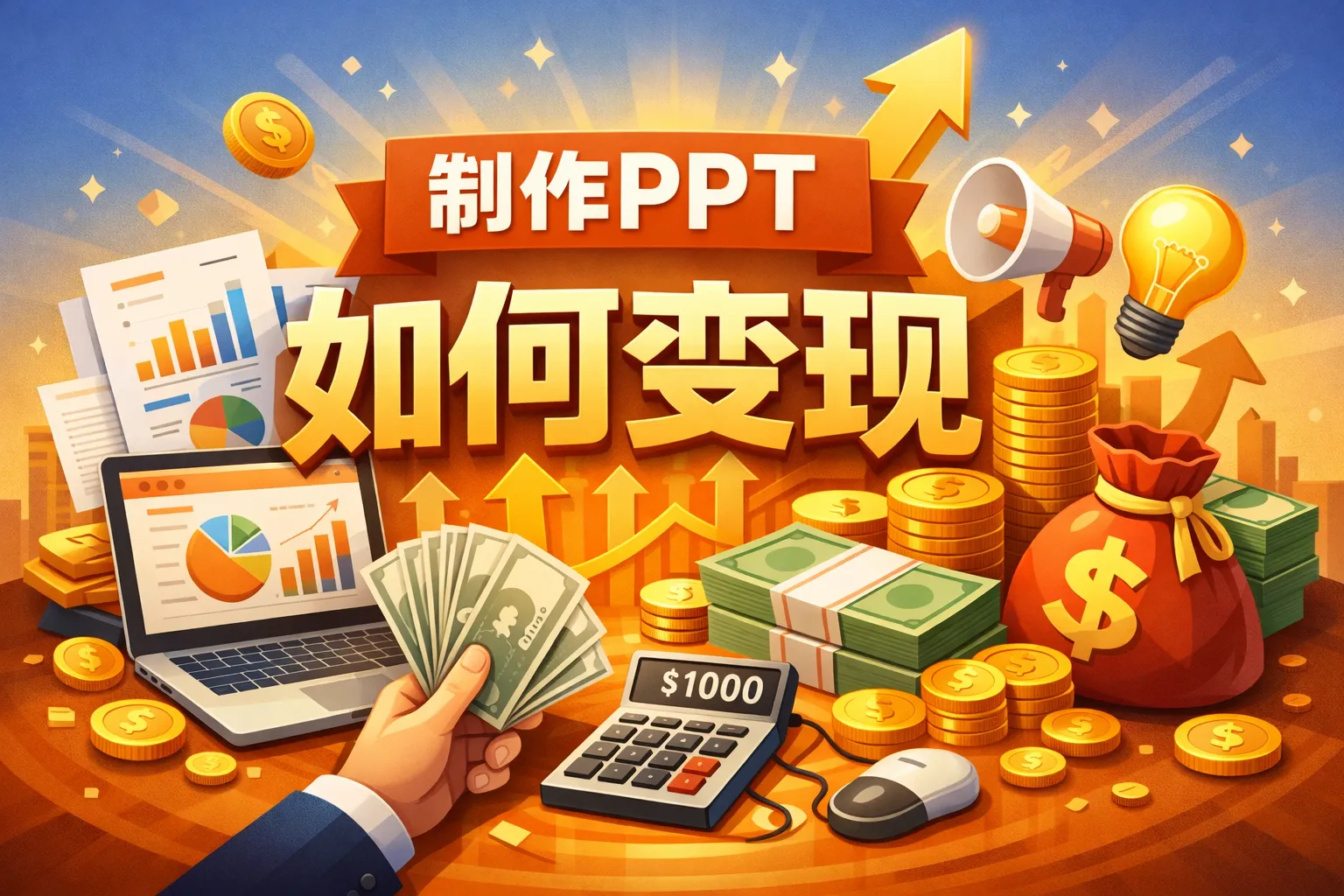 制作ppt如何变现