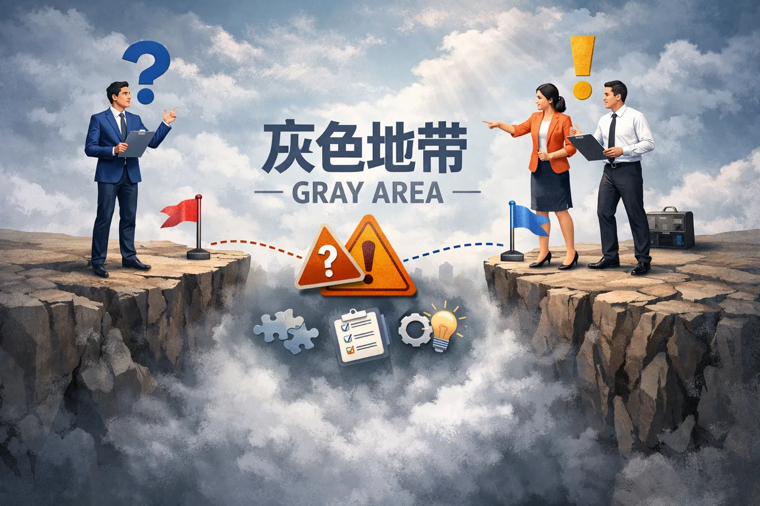 协作过程中出现“灰色地带”的任务,如何界定责任边界?