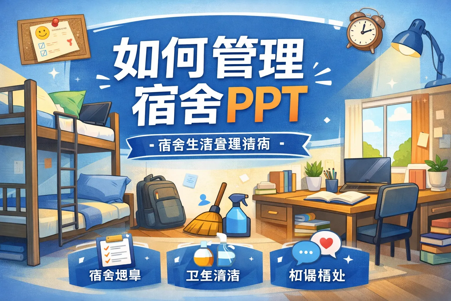 如何管理宿舍ppt