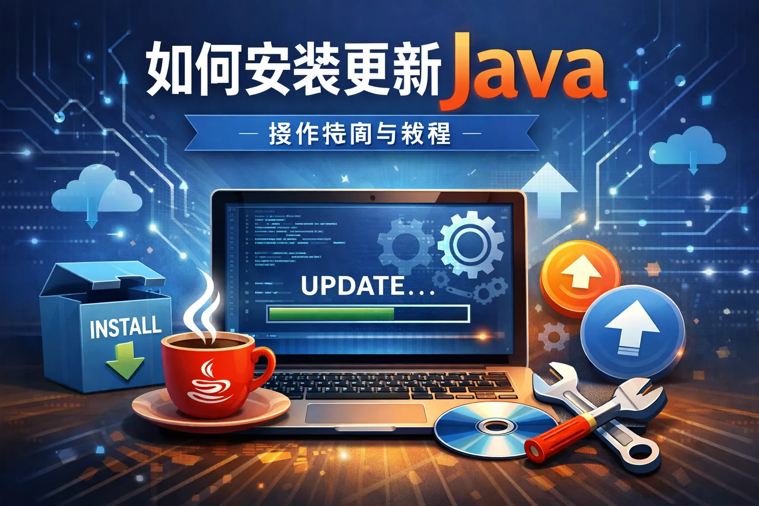 如何安装更新java