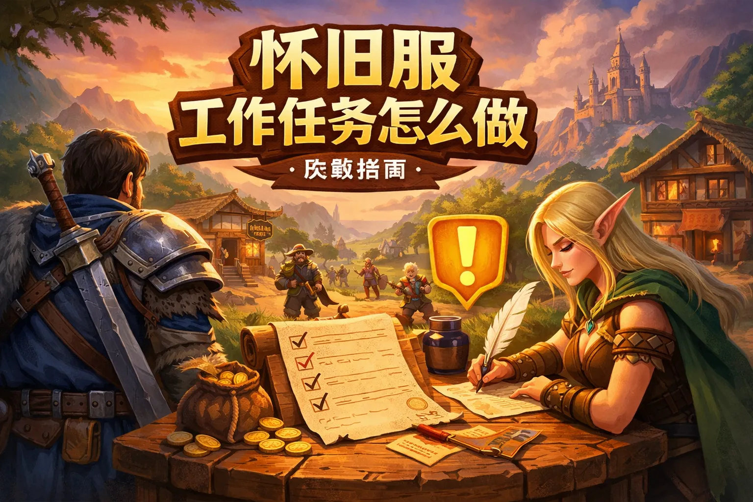 怀旧服工作任务怎么做