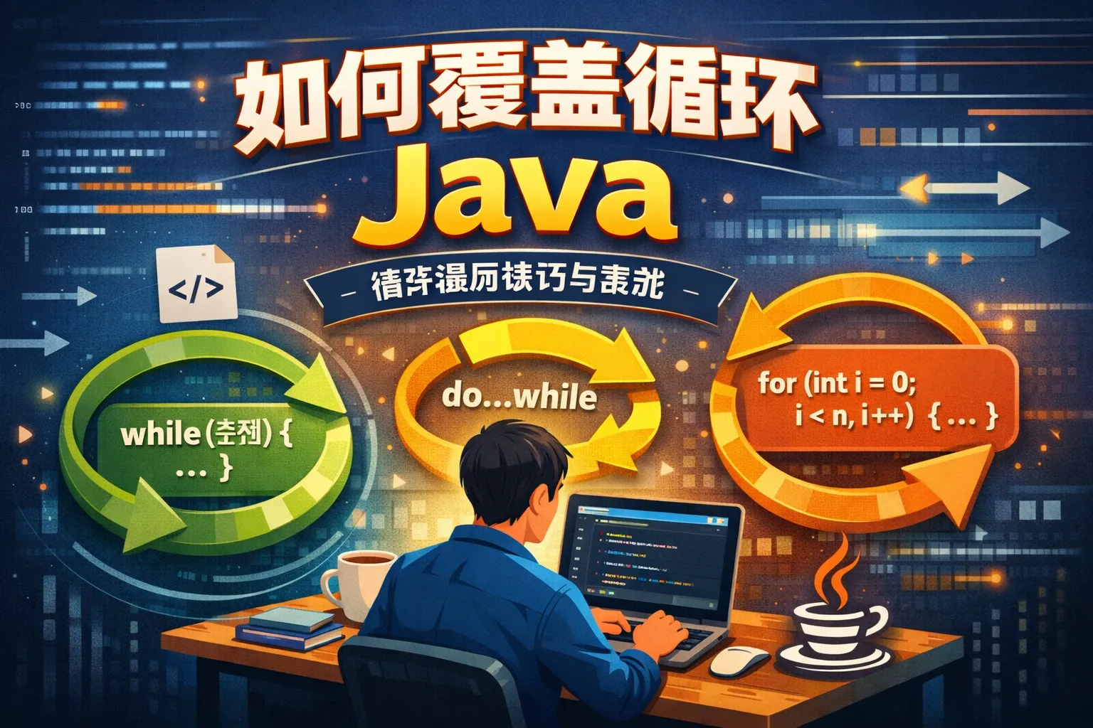 如何覆盖循环java