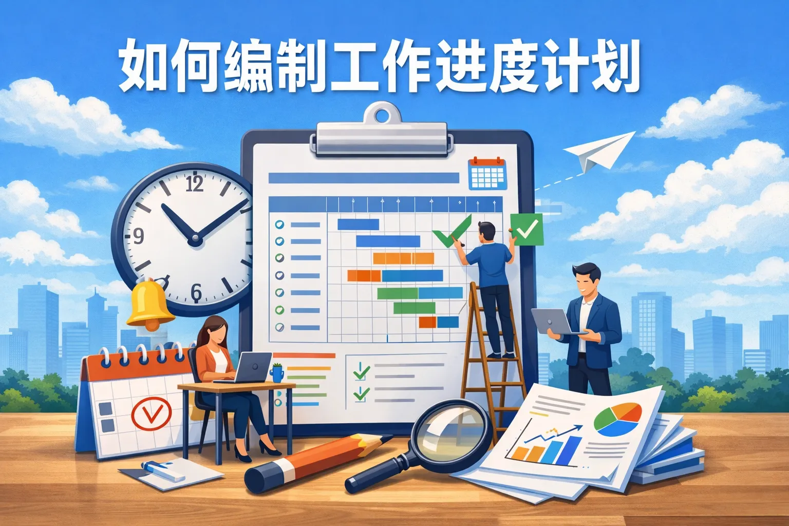 如何编制工作进度计划