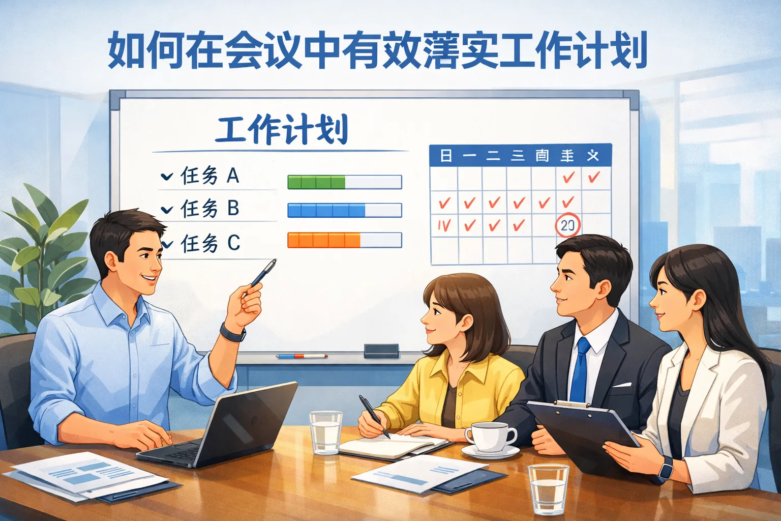 如何在会议中有效落实工作计划