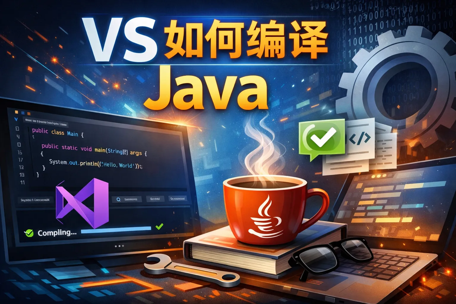 vs如何编译java