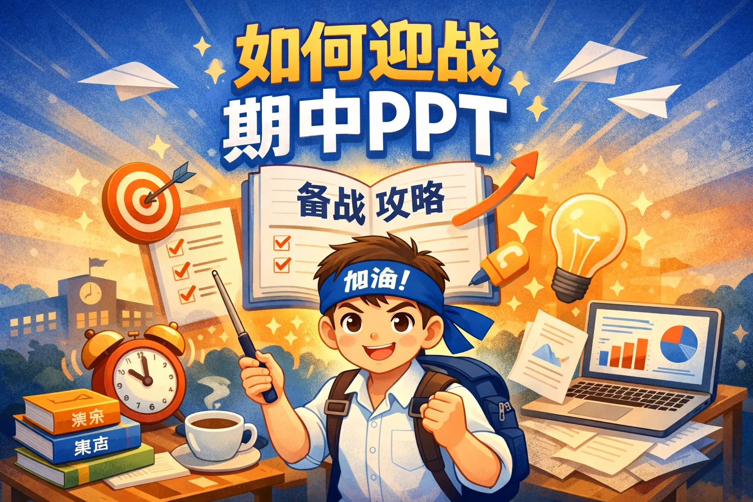 如何迎战期中ppt