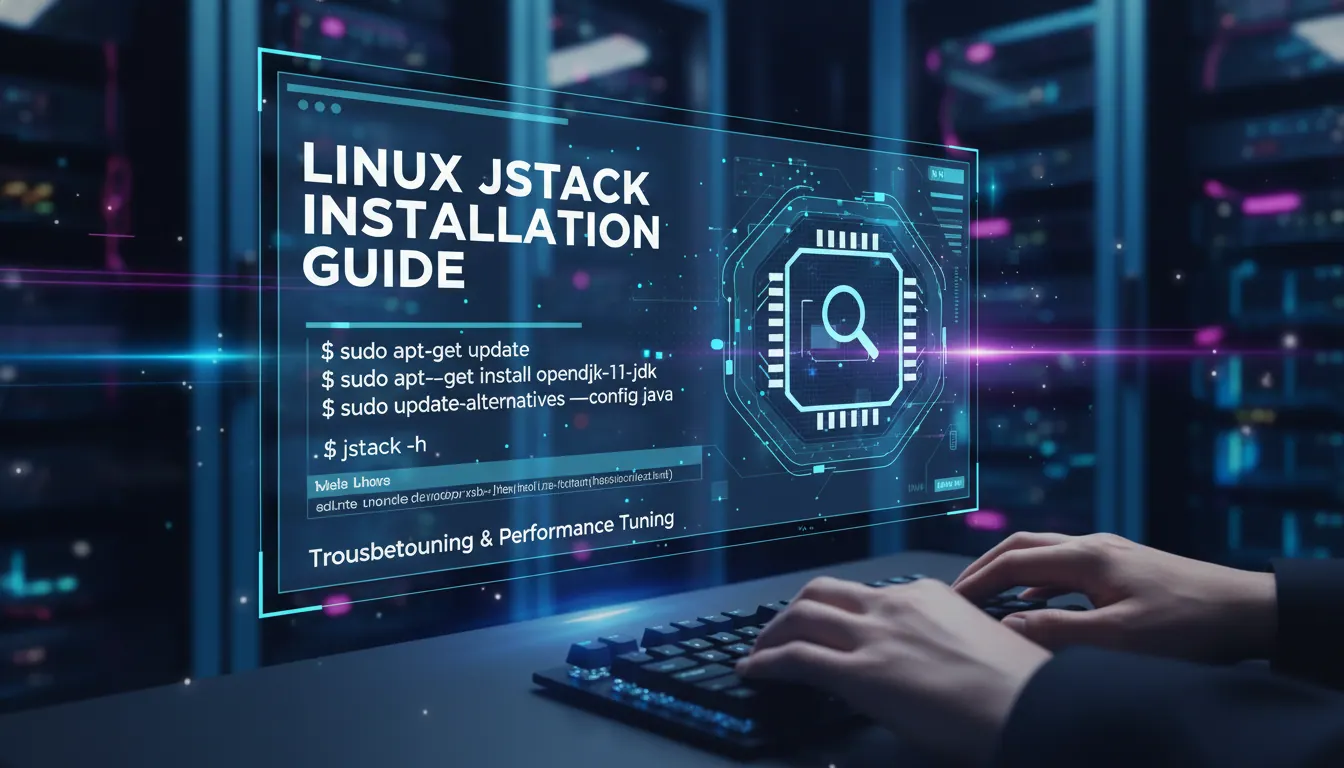 linux 如何安装jstack