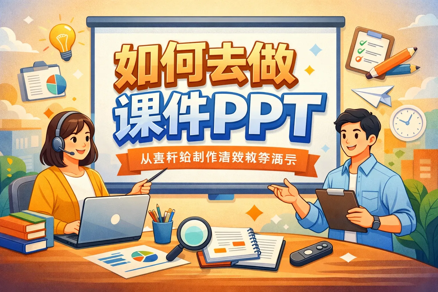 如何去做课件ppt