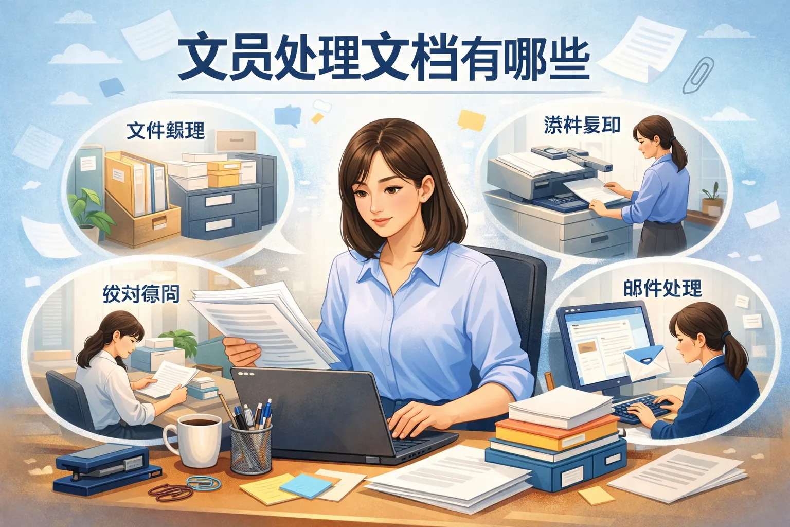 文员处理文档有哪些