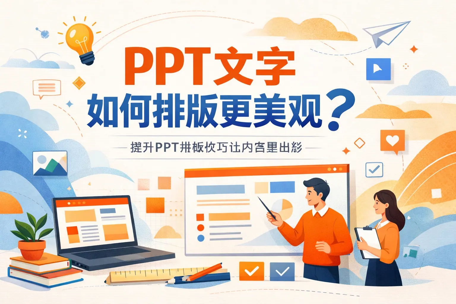 ppt文字如何排版美观一点