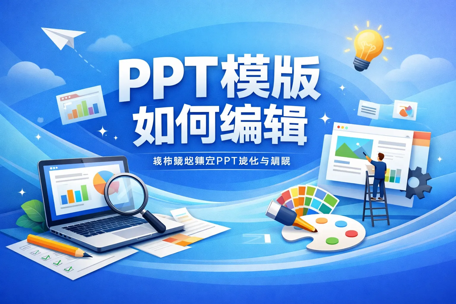 PPT模版如何编辑
