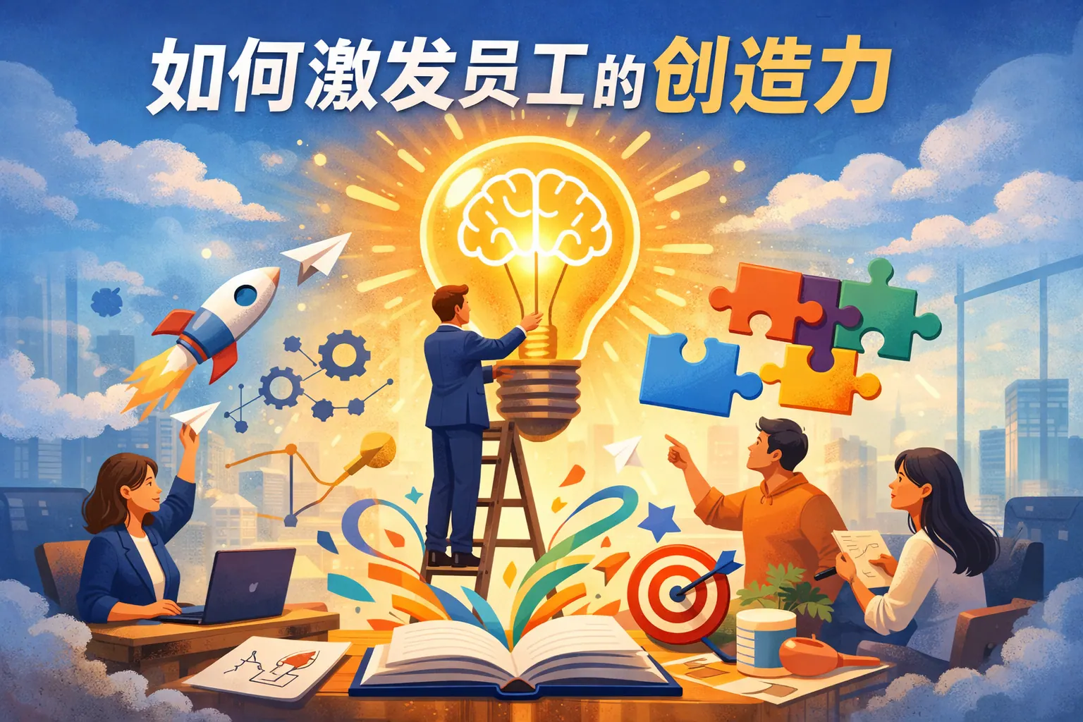 如何激发员工的创造力