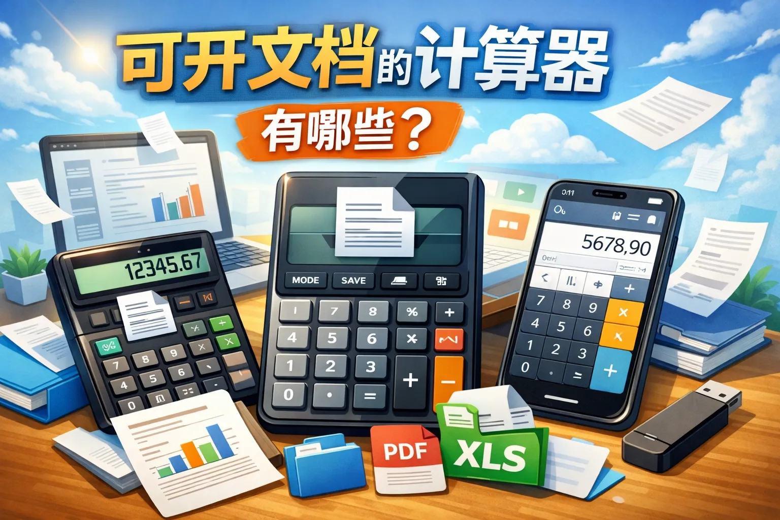 可开文档的计算器有哪些