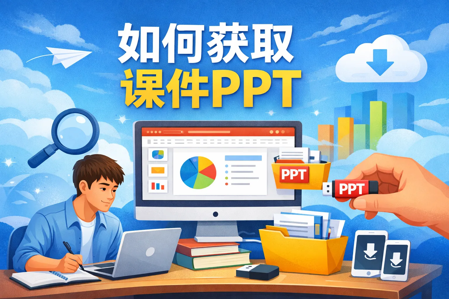 如何获取课件ppt