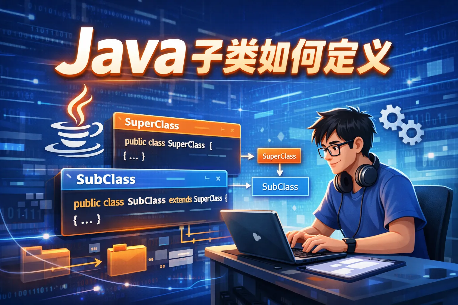 java子类如何定义