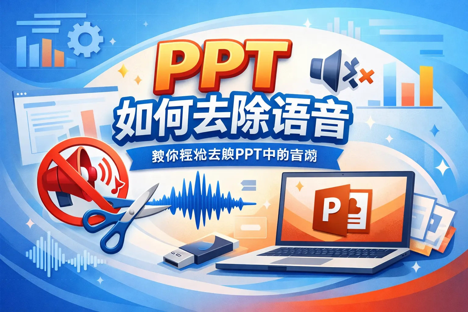 ppt如何去除语音