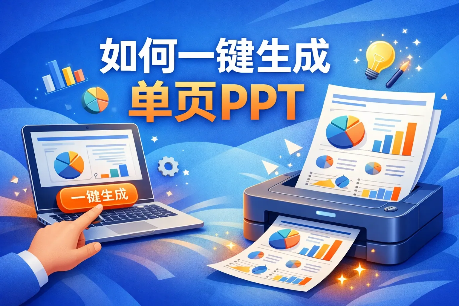 如何一键生成单页ppt