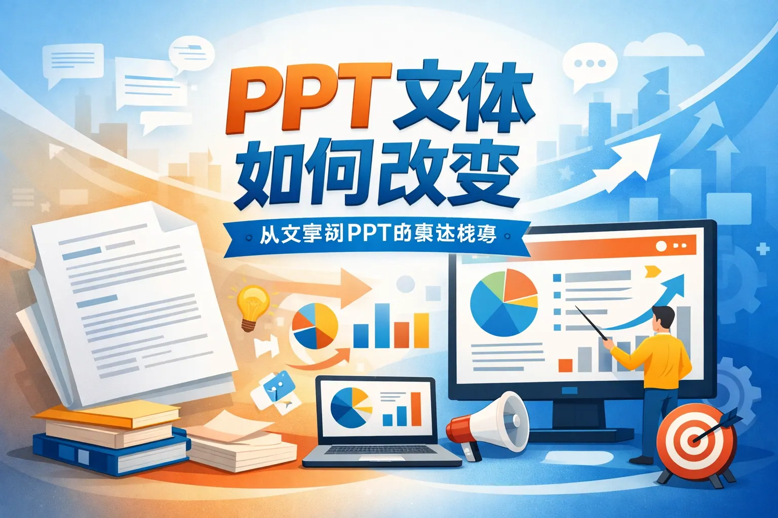 ppt文体如何改变