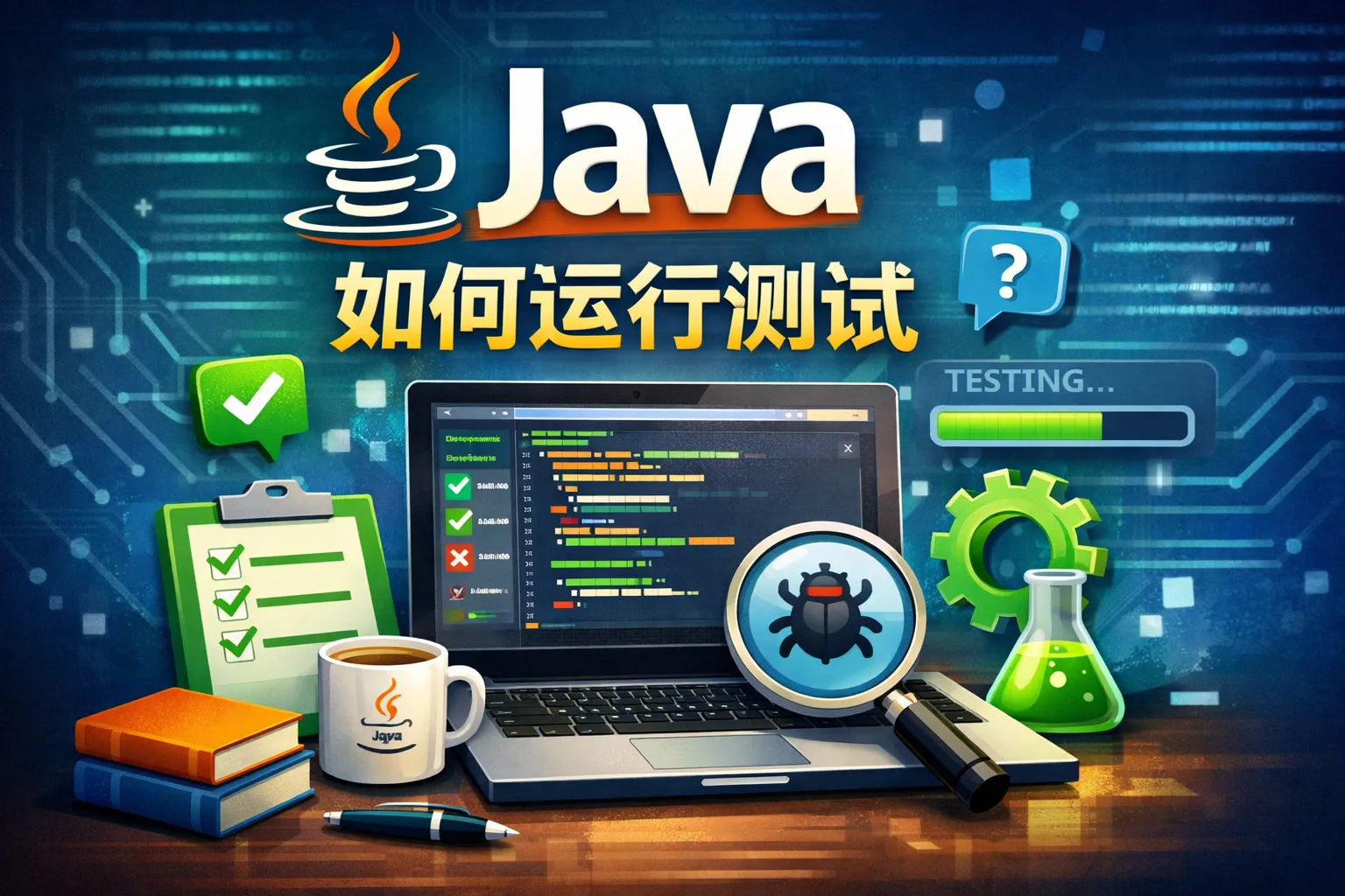 java如何运行测试