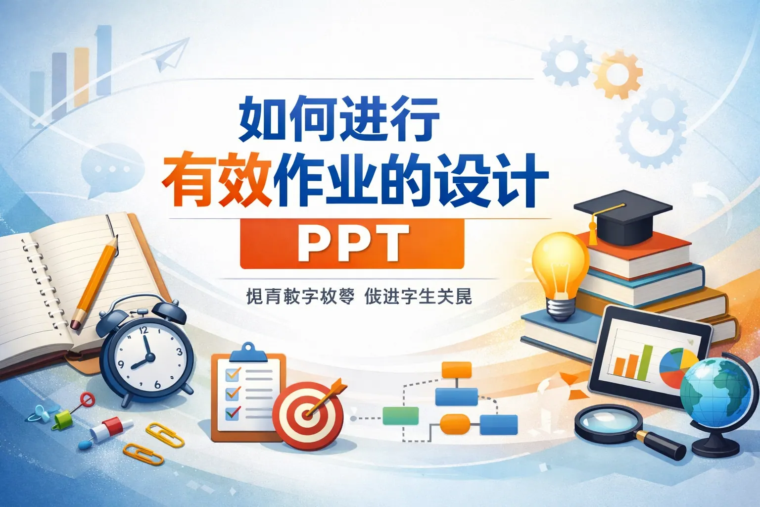 如何进行有效作业的设计ppt