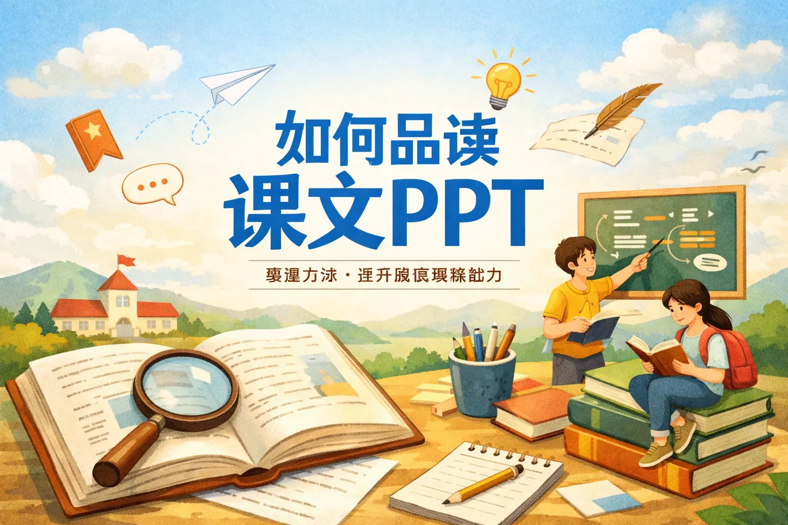 如何品读课文ppt