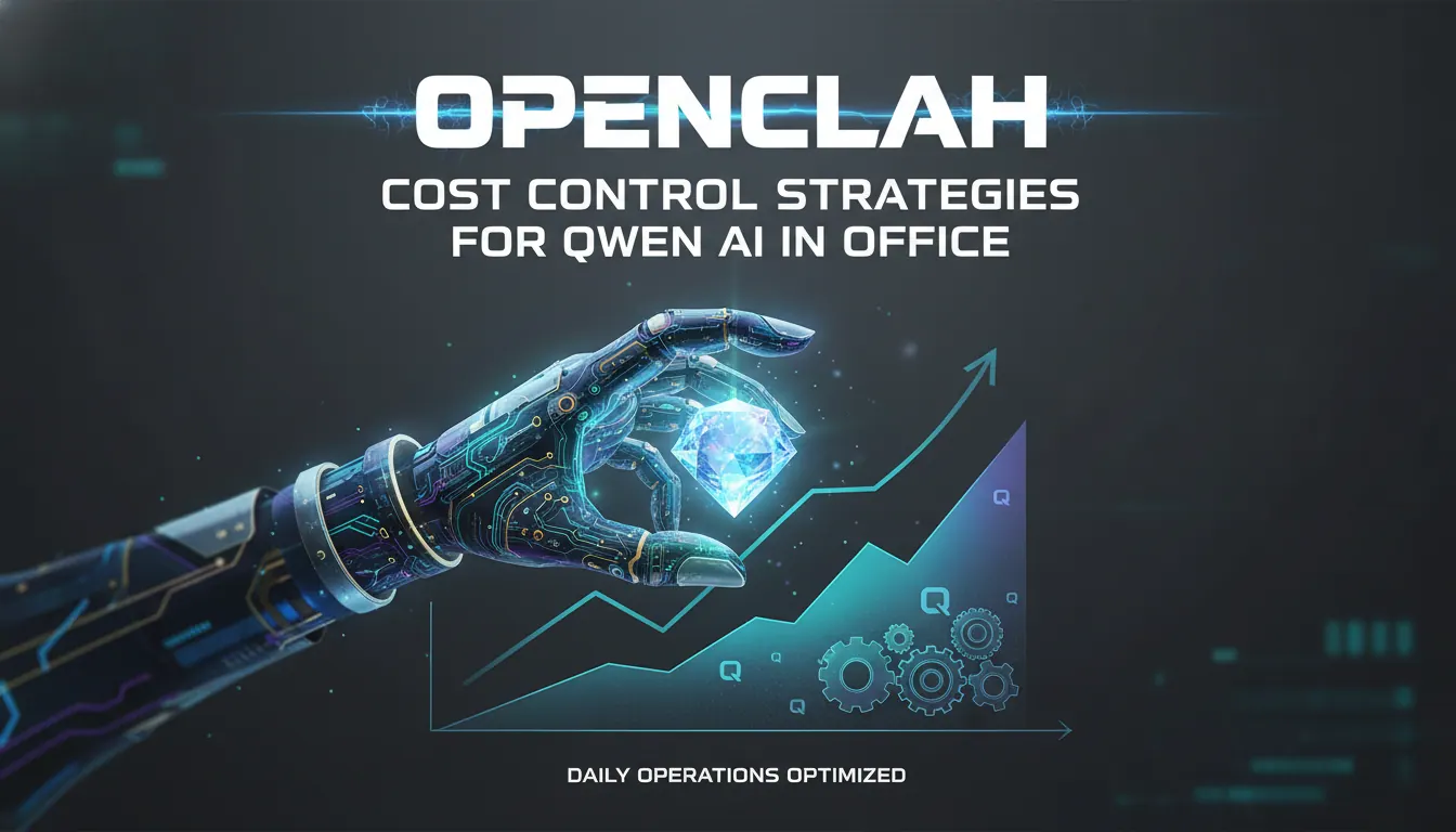 OpenClaw日常办公使用Qwen模型的成本控制方法