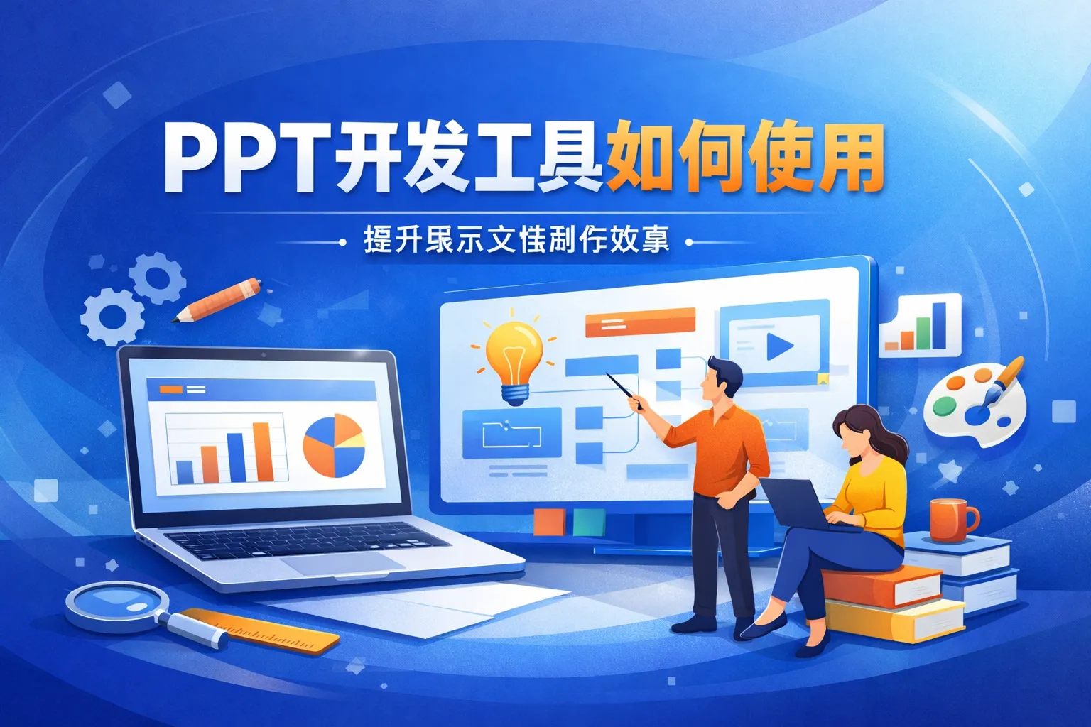 ppt开发工具如何使用