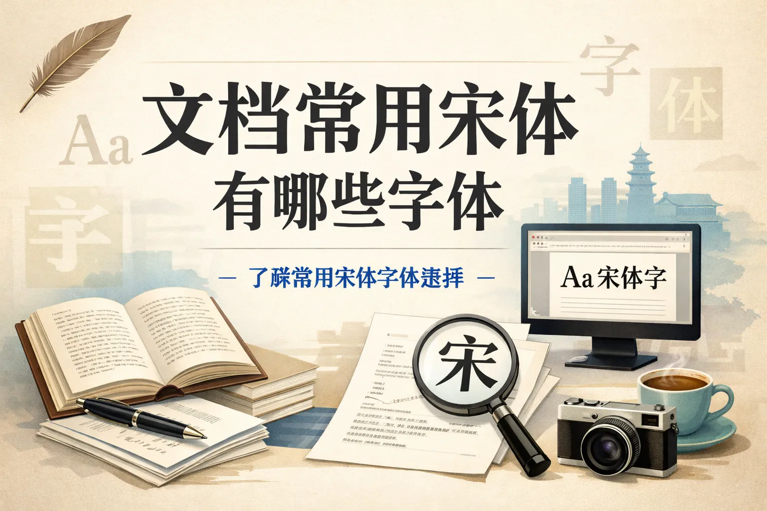 文档常用宋体有哪些字体