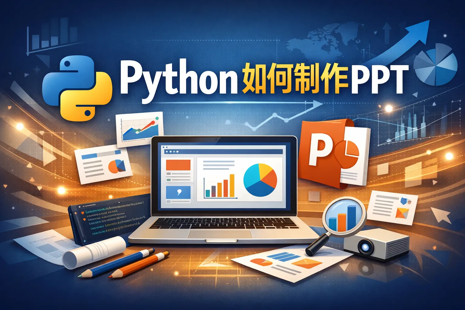 python如何制作ppt