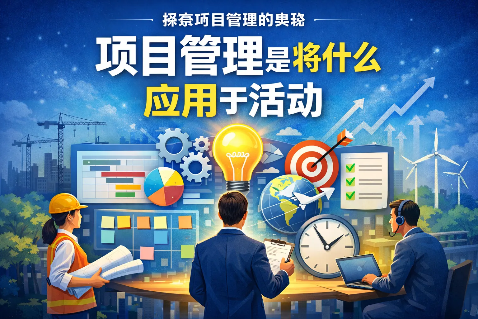 项目管理是将什么应用于活动