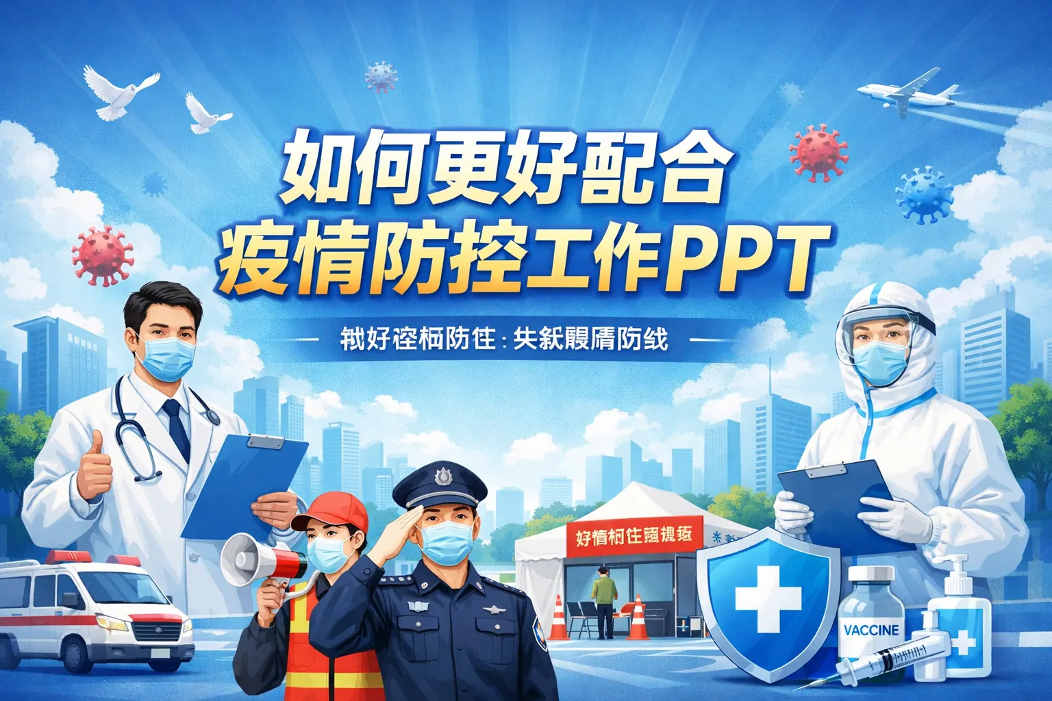 如何更好配合疫情防控工作ppt