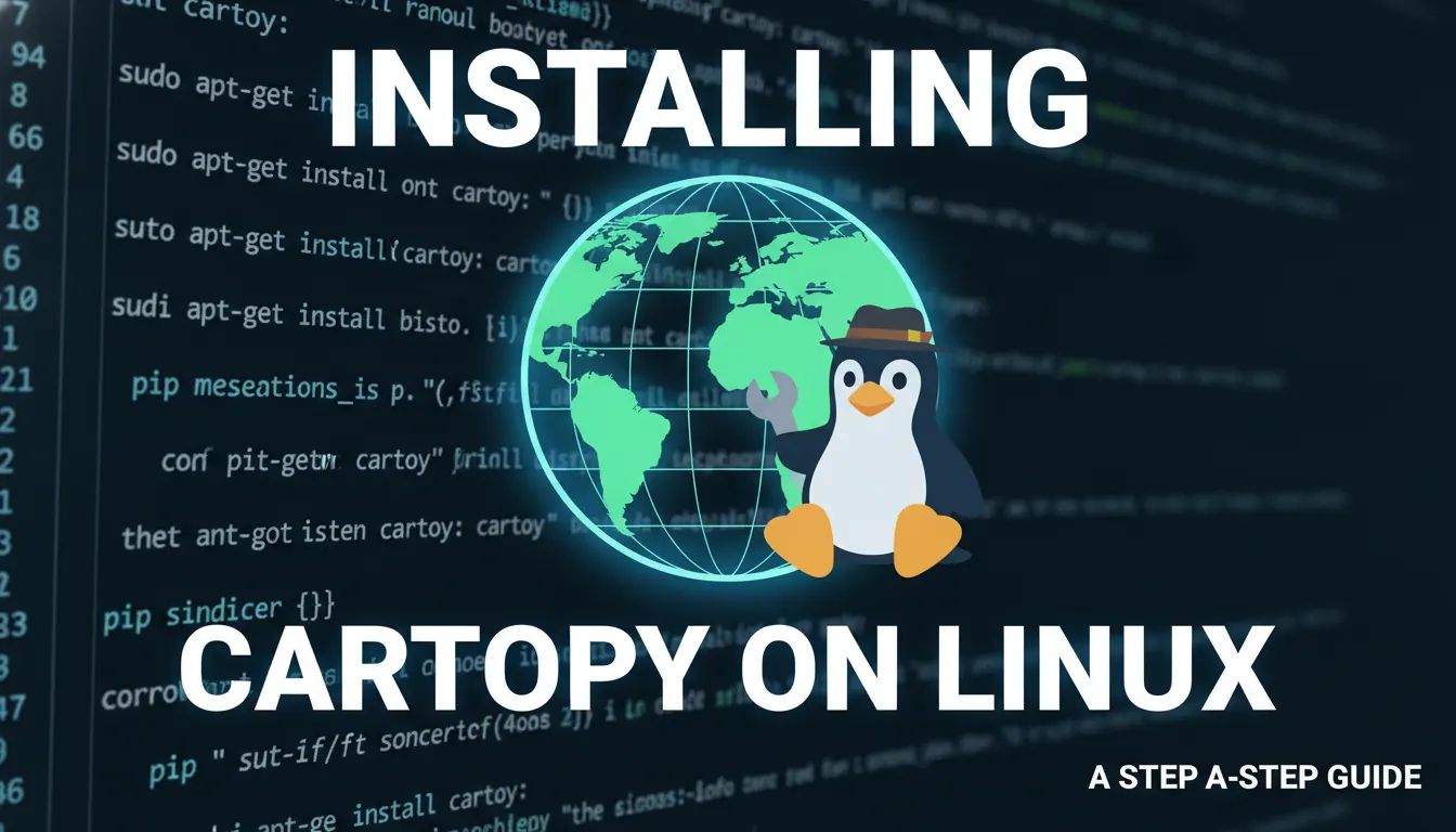 Cartopy Animation 如何在Linux安装cartopy