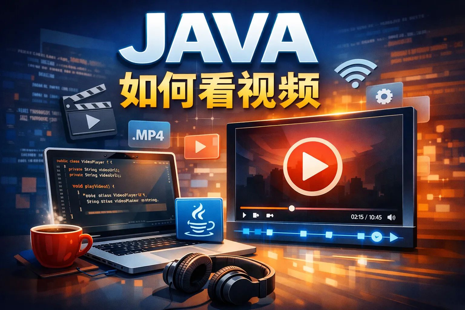 java如何看视频