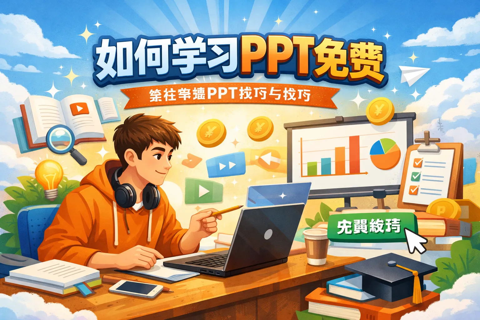 如何学习ppt免费