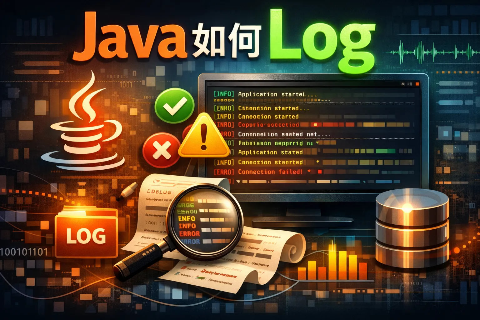 java 如何log