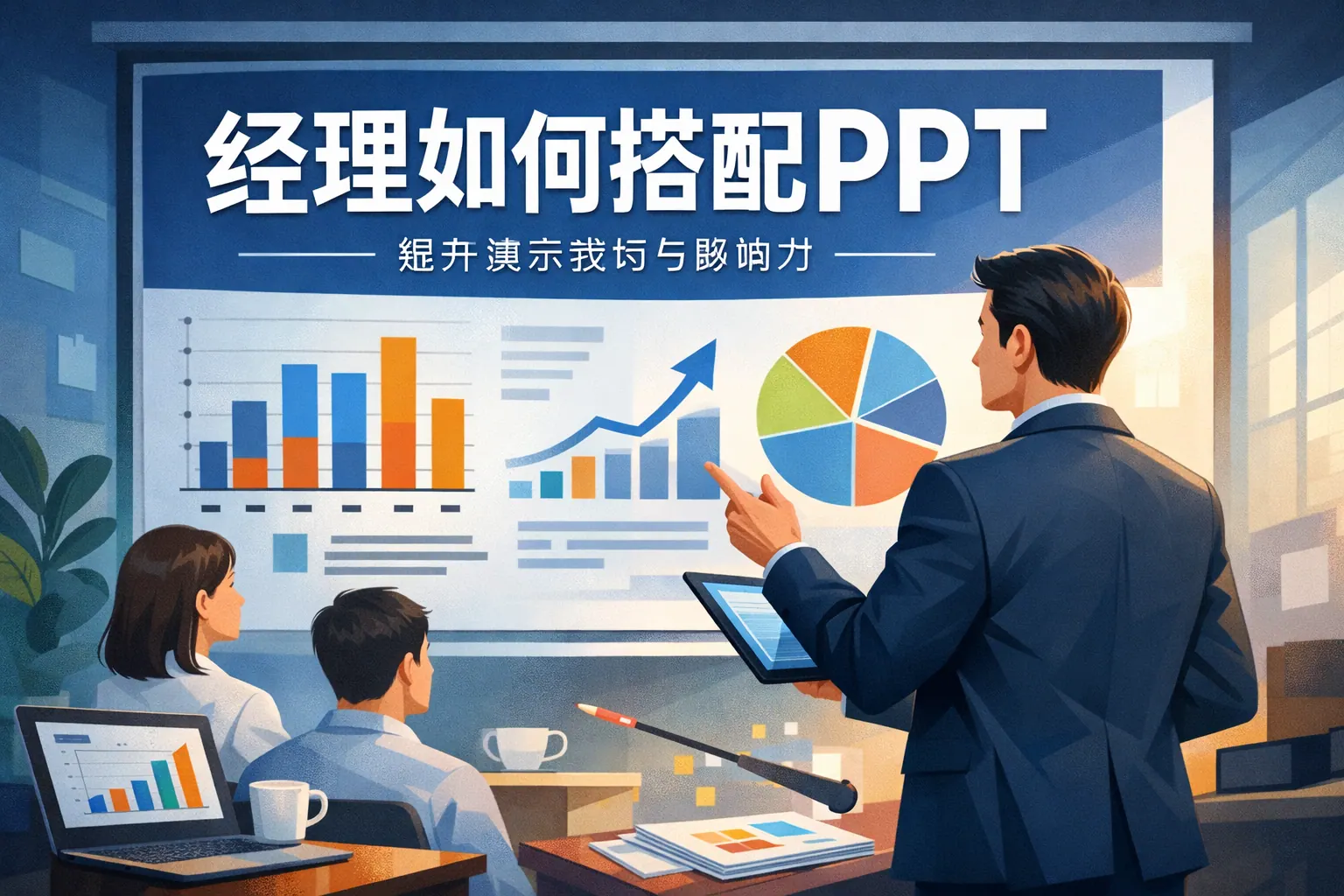 经理如何搭配ppt