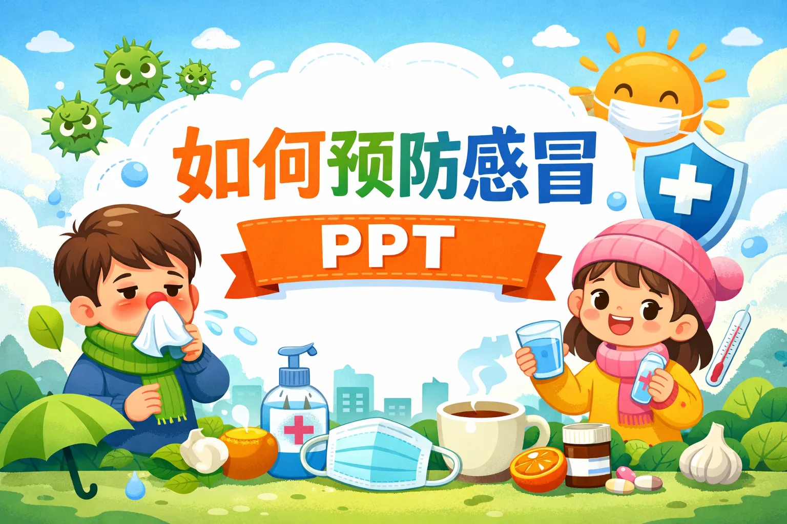 如何预防感冒ppt
