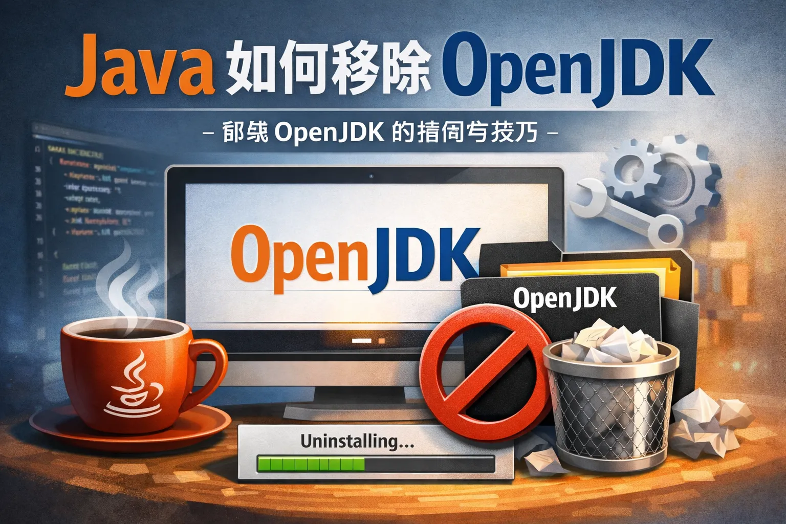 java如何移除openjdk