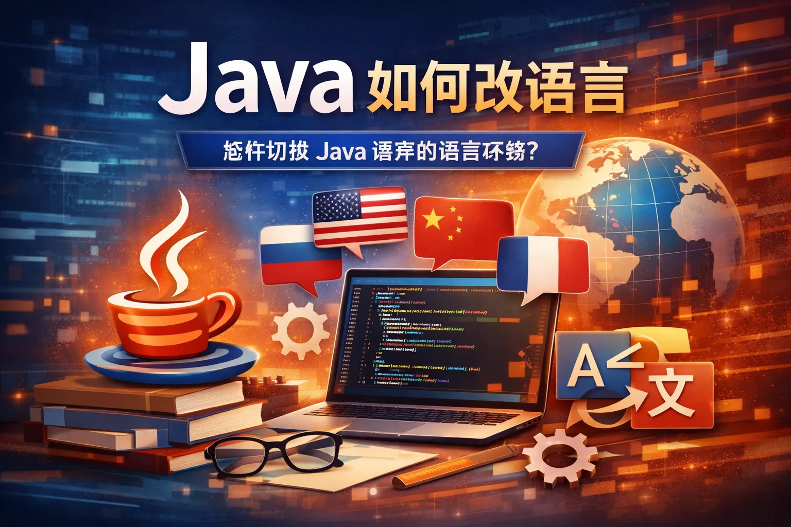 java如何改语言