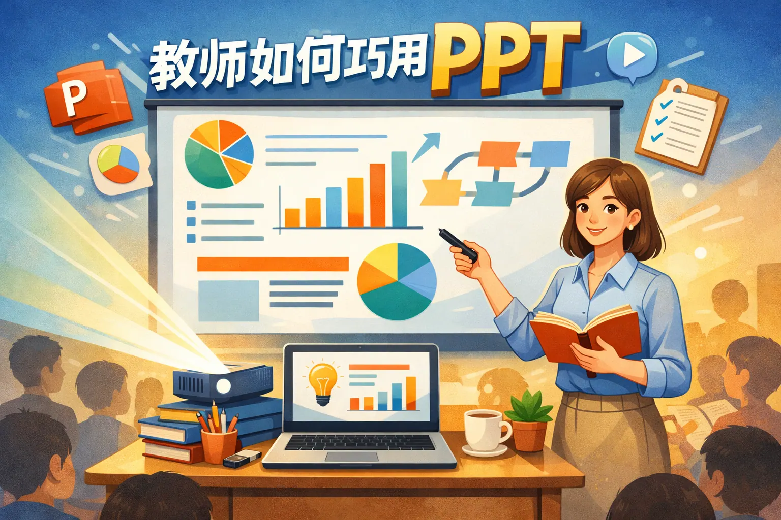教师如何巧用ppt