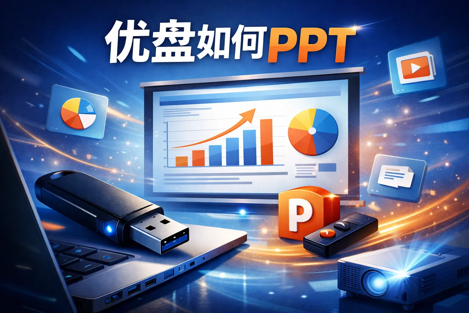 优盘如何播放ppt