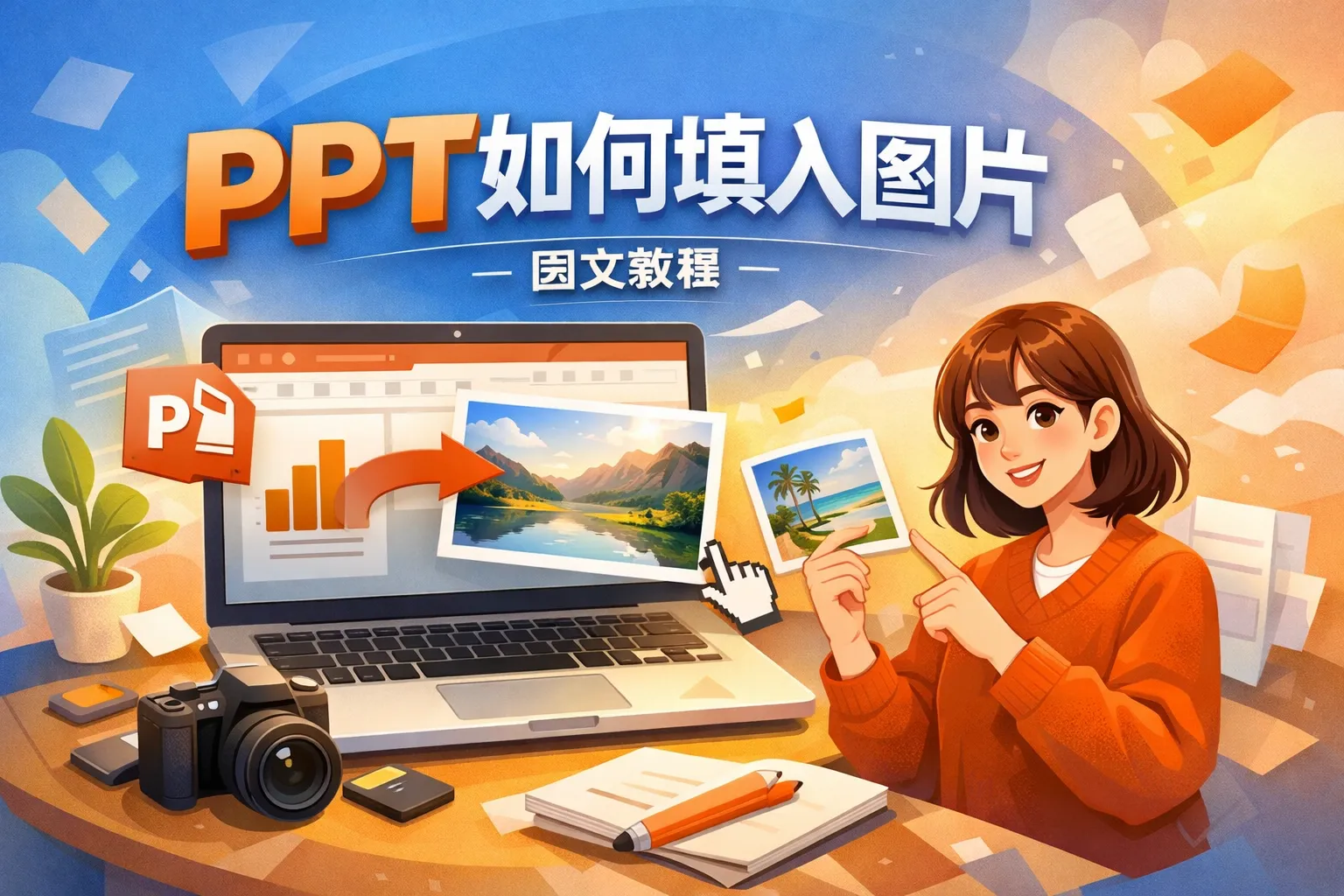 ppt如何填入图片