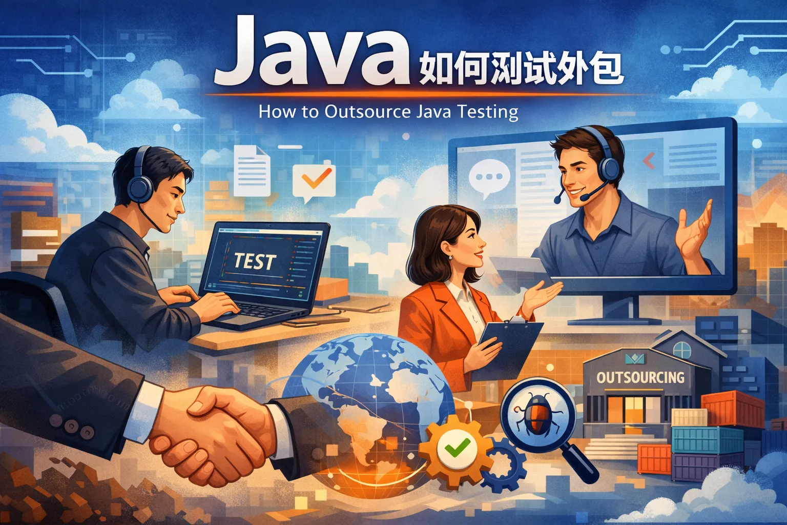 java如何测试外包