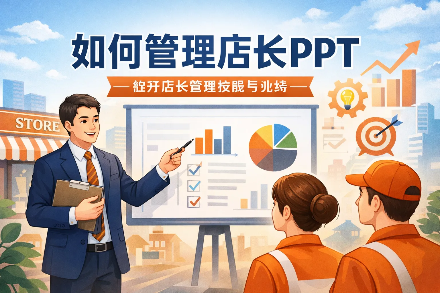如何管理店长ppt